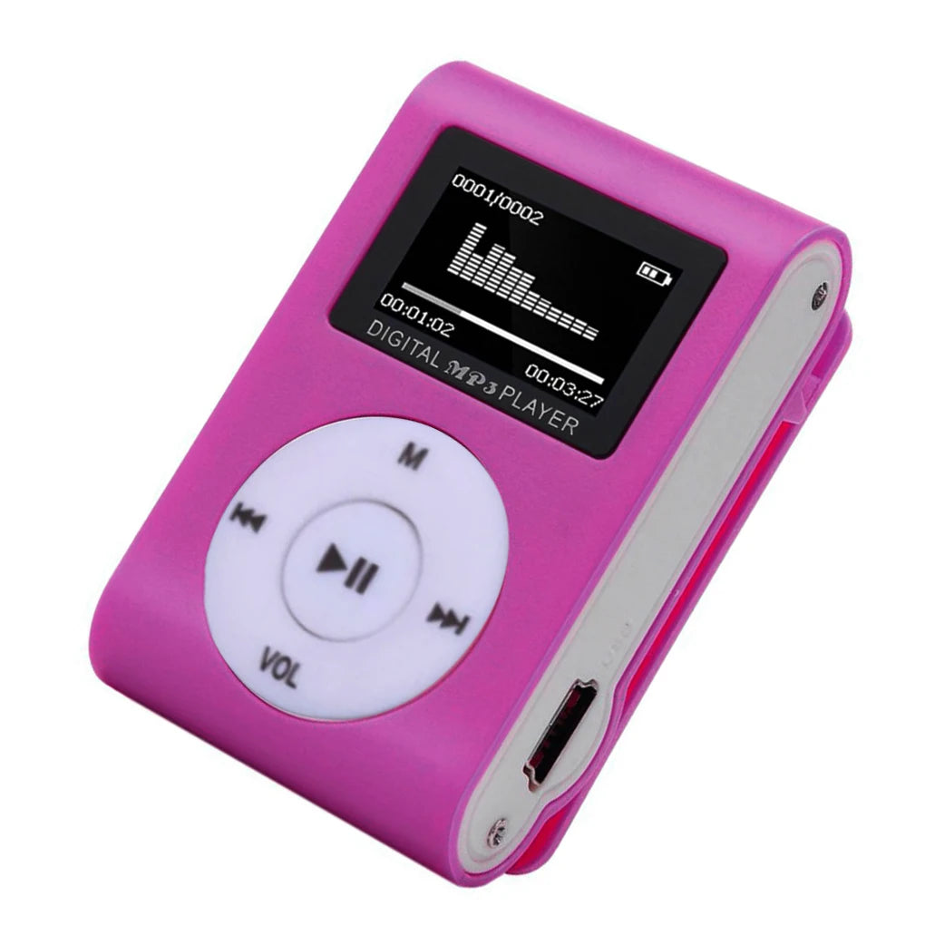 Mini MP3 Player Portable Music 3 5Mm Interface Players